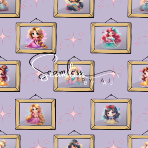 Princess frames seamless