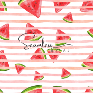Watermelon seamless pattern